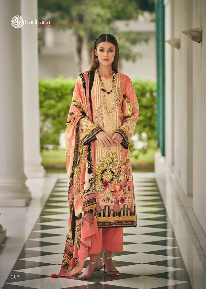 Mehtaab Vol 5 By Sadhana Viscose Pashmina Dress Material Wholesale Price In Surat